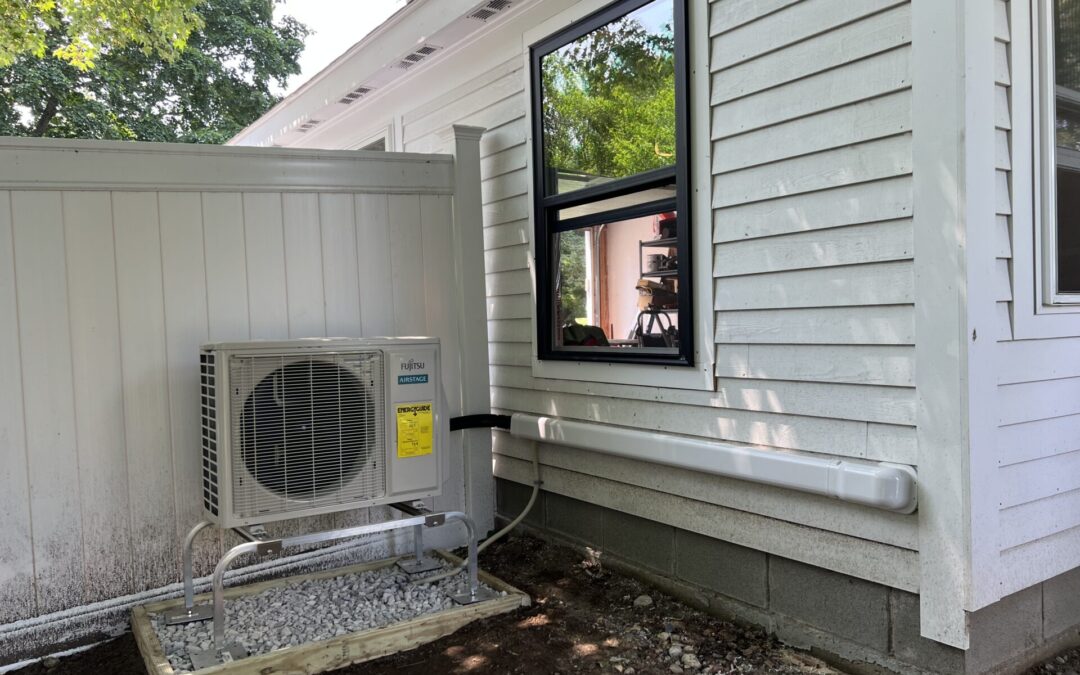 Outdoor Mitsubishi AC