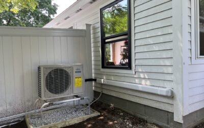 Outdoor Mitsubishi AC